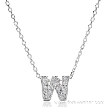 Silver Letter Pendant Pendant 925